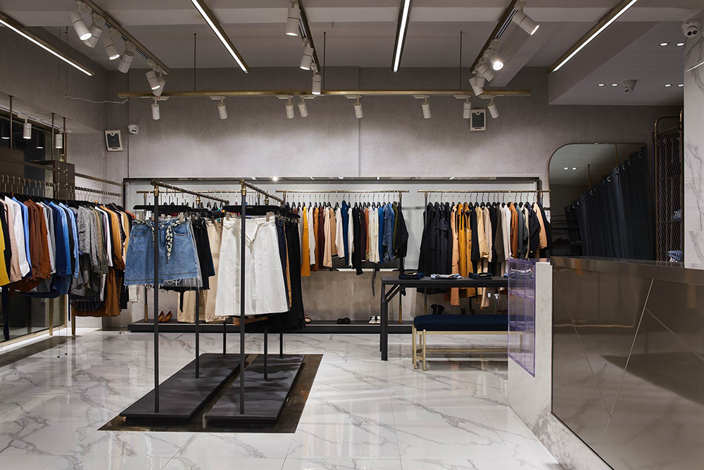 服装专卖店装修设计图,服装专卖店装修设计布局图
