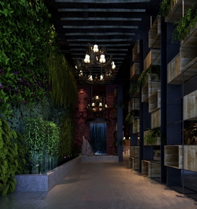 茶餐厅空间设计图,茶餐厅空间设计