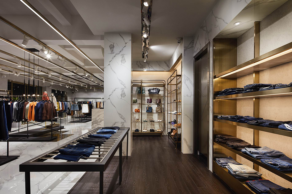 服装店装修设计实景图,服装店装修设计实景