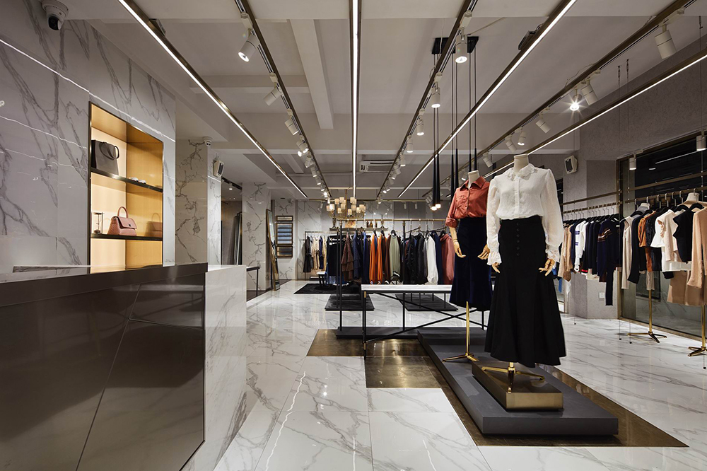 服装店空间设计实景图,服装店空间设计实景