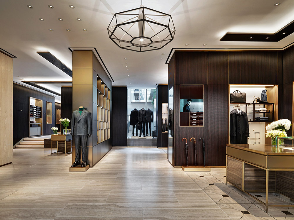 服装店装饰效果图,服装店装饰布局图