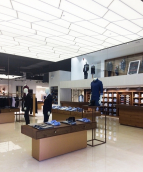  服装店空间设计实景图, 服装店设计效果图