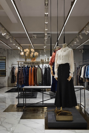 服装店空间设计布局图,服装店空间设计布局图