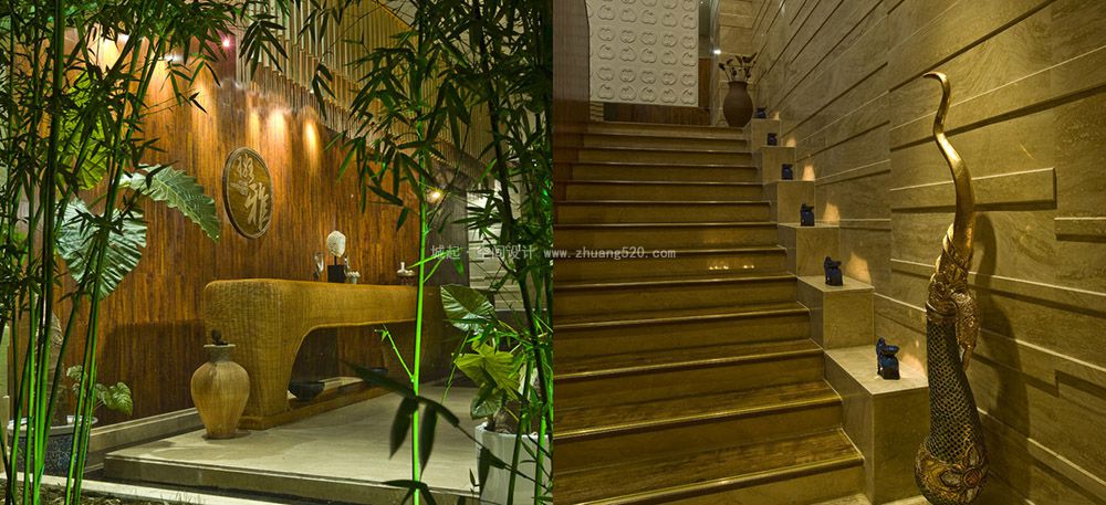 足浴店设计效果图,足浴店设计图