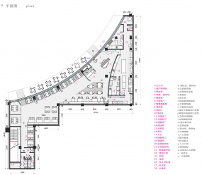 烧烤店装修平面图