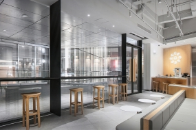 奶茶店装饰实景图,奶茶店装饰效果图