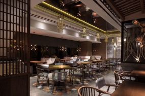 中餐厅装修效果图,饭店空间设计图片