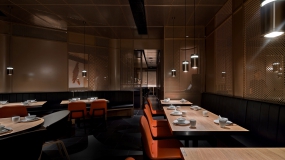 餐馆装修设计案例图,餐馆装修设计图片