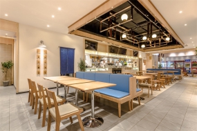 快餐店设计效果图,快餐店设计图片