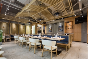 串串店设计案例图,串串店设计布局图