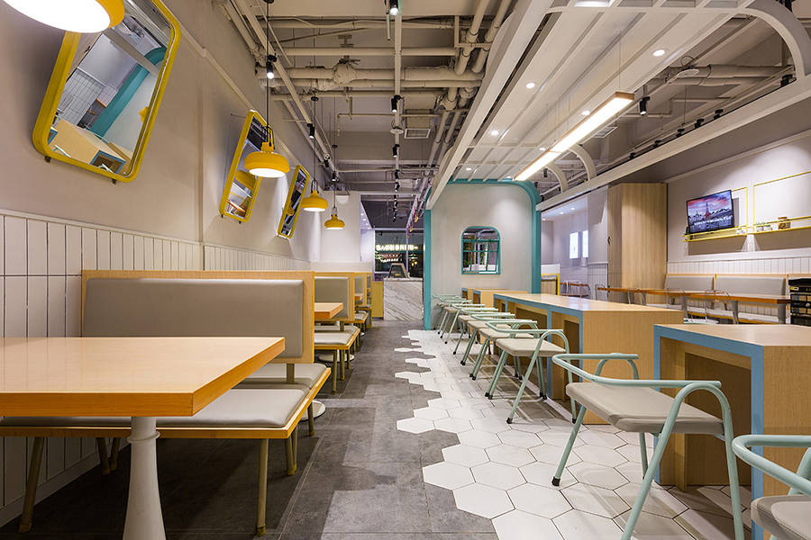 土豆粉店设计实景图,土豆粉店设计案例图