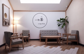 奶茶店装修设计实景图,奶茶店装修设计案例图