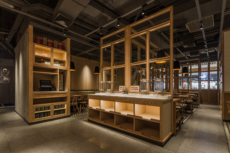 快餐店设计图片,快餐店设计实景图