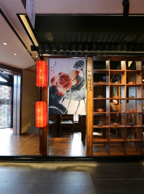 饭店装修设计布局图