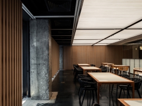 茶餐厅空间设计案例图,茶餐厅装修设计效果图