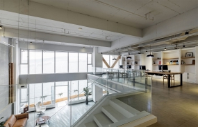 loft办公室装修设计效果图