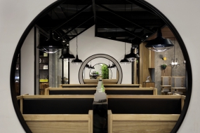 火锅店装修设计图片