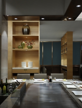 铁板烧装饰实景图