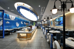  自助餐厅装饰设计图片
