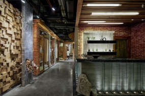 火锅店装修设计实景图,火锅店装修设计图片