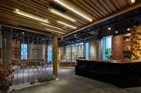 烤肉店装饰布局图,烤肉店装饰实景图