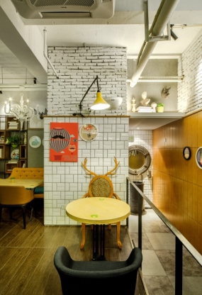 快餐店装饰效果图