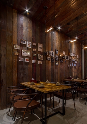简约快餐店设计效果图, 简约快餐店设计案例