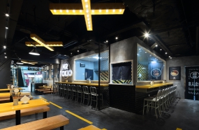 快餐店装修设计图