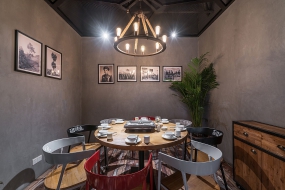 烧烤店装饰设计效果图