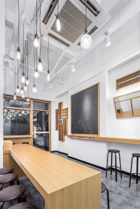 凉皮店空间设计效果图