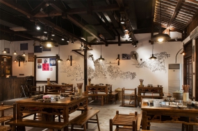 火锅店装饰设计图片