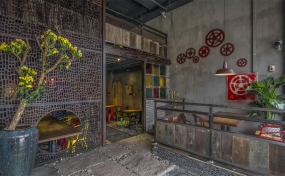 快餐店装修设计图片