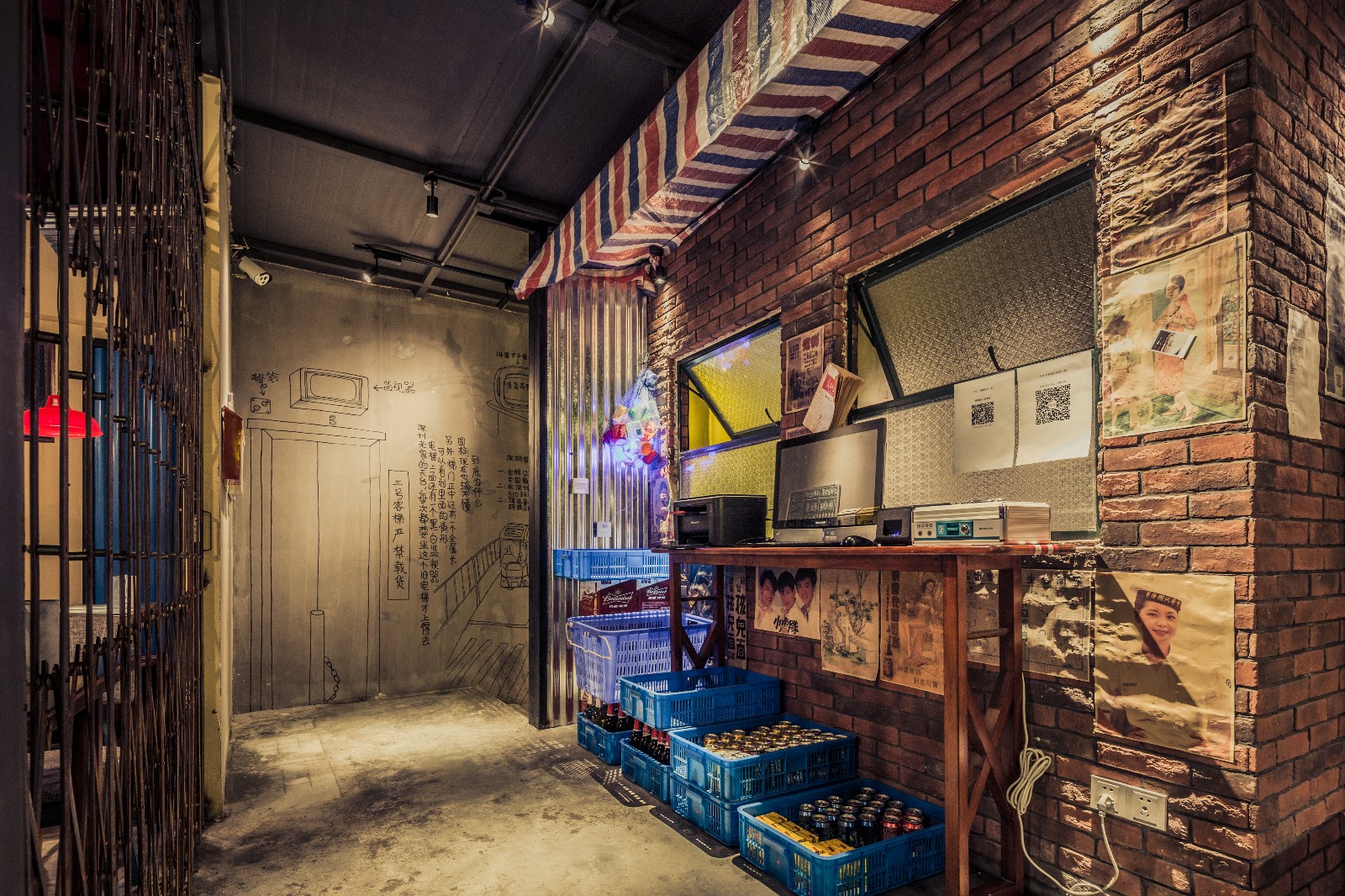 烧烤店装修设计案例,烧烤店装修设计