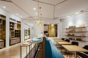 快餐店装修设计案例,快餐店装修设计图片
