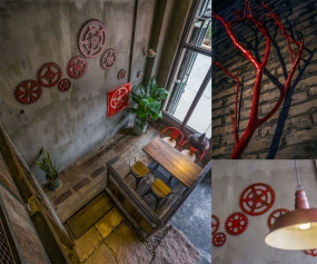 快餐店空间设计案例,快餐店空间设计图片