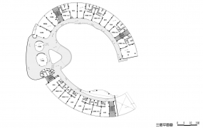 1400平幼儿园装修设计平面图