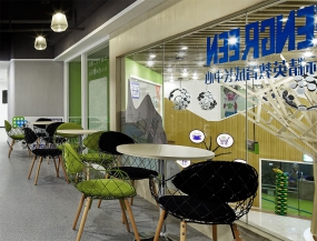 大型培训中心装修设计效果图,培训中心装修设计效果图