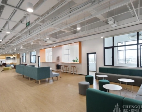 长投学堂办公室装修,理财机构办公室装修案例