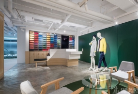 办公室展示区设计图,服装设计展示区设计效果图