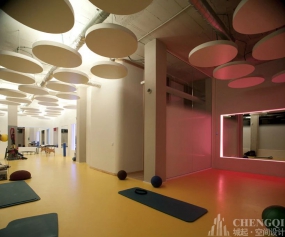 瑜伽馆设计布局图,瑜伽馆空间设计布局图