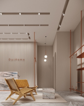 精品店空间装饰效果图,精品店空间设计实景图
