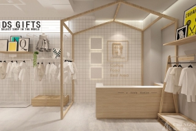 宝宝衣服店空间设计图片,宝宝衣服店空间设计效果图