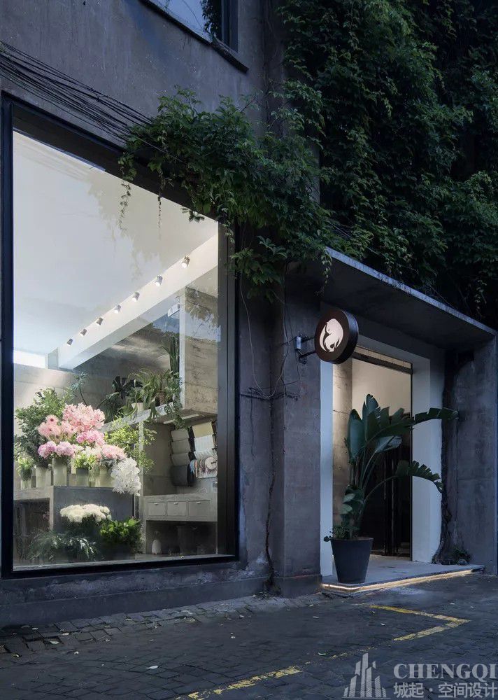 花店装修布局图,花店装修效果图