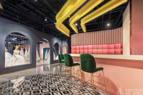 婚纱店装修实景图,婚纱店装修效果图