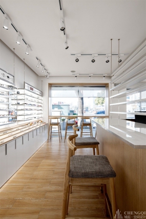 眼镜店设计实景图,眼镜店设计效果图