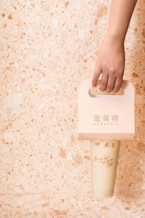 奶茶店装饰设计效果图,奶茶店装饰实景图