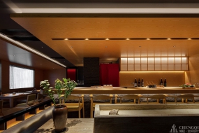 料理店空间设计案例图,料理店空间设计效果图