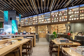 图书馆空间设计效果图,图书馆装饰案例图