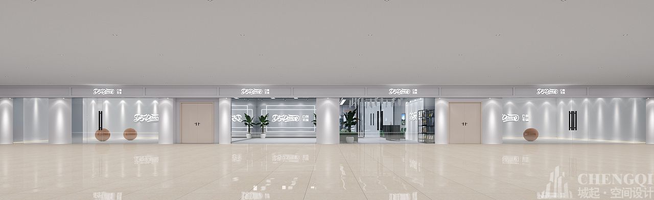 舞蹈房空间设计实景图,舞蹈房装修设计案例图