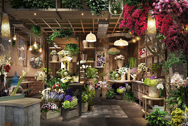 花店装修效果图片